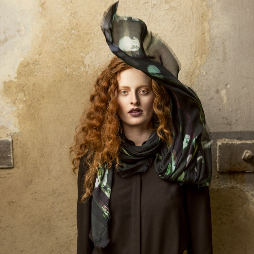 Schal Brunate diverse Prints