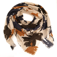 Schal Brunate diverse Prints