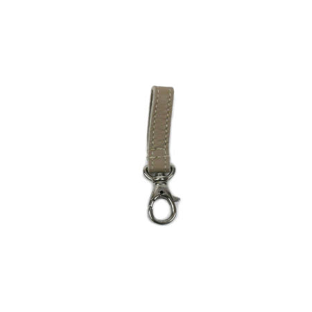 Lederschlaufe mit Karabiner f&#252;r G&#252;rtel Cintura